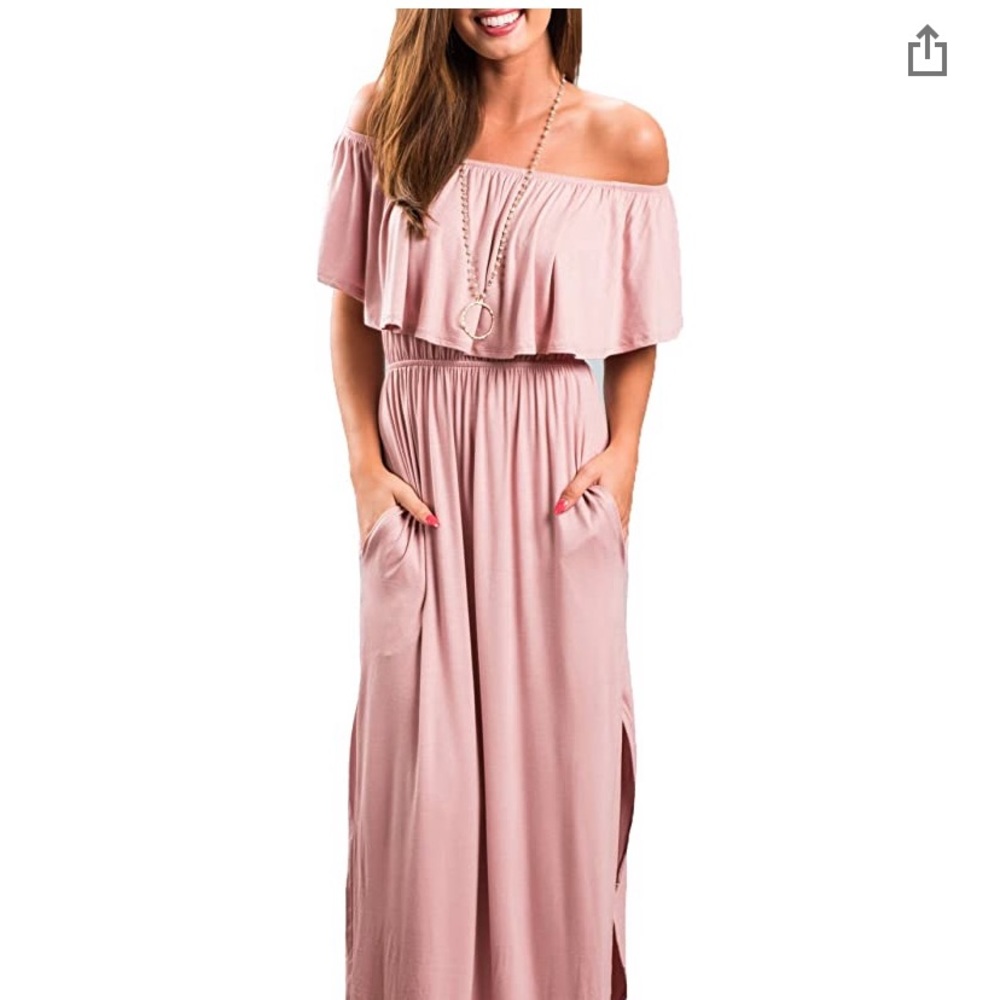Women’s off the shoulder dress